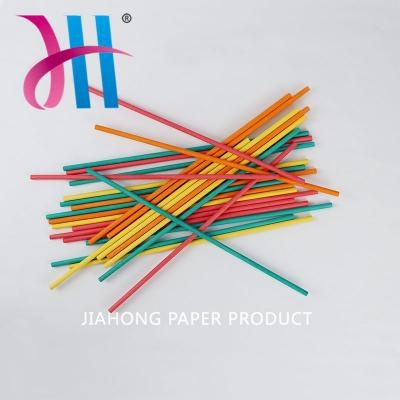 Fornecedores de bastões de papel balão multicoloridos descartáveis ​​5,0*260mm
